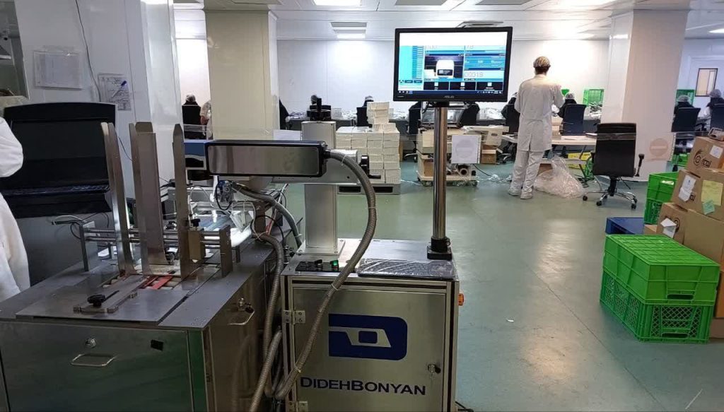 دستگاه مارک لیزری CO2