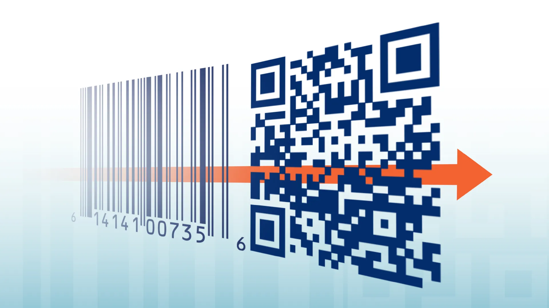 مقایسه بارکد و QR Code